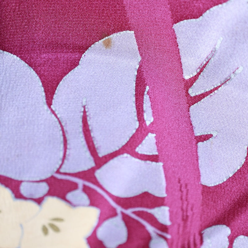 Japanese kimono  Jacket (Haori) L-size 100% silk  / B816