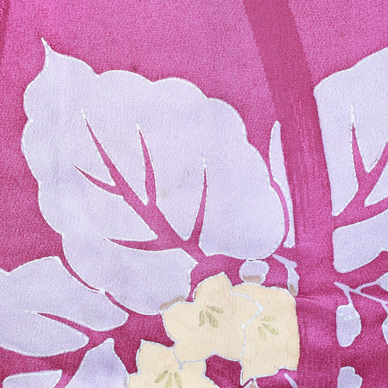 Japanese kimono  Jacket (Haori) L-size 100% silk  / B816