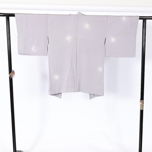 Japanese kimono  Jacket Unused New (Haori) M-size 100% silk  / B831