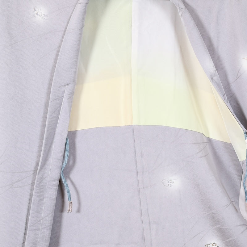 Japanese kimono  Jacket Unused New (Haori) M-size 100% silk  / B831