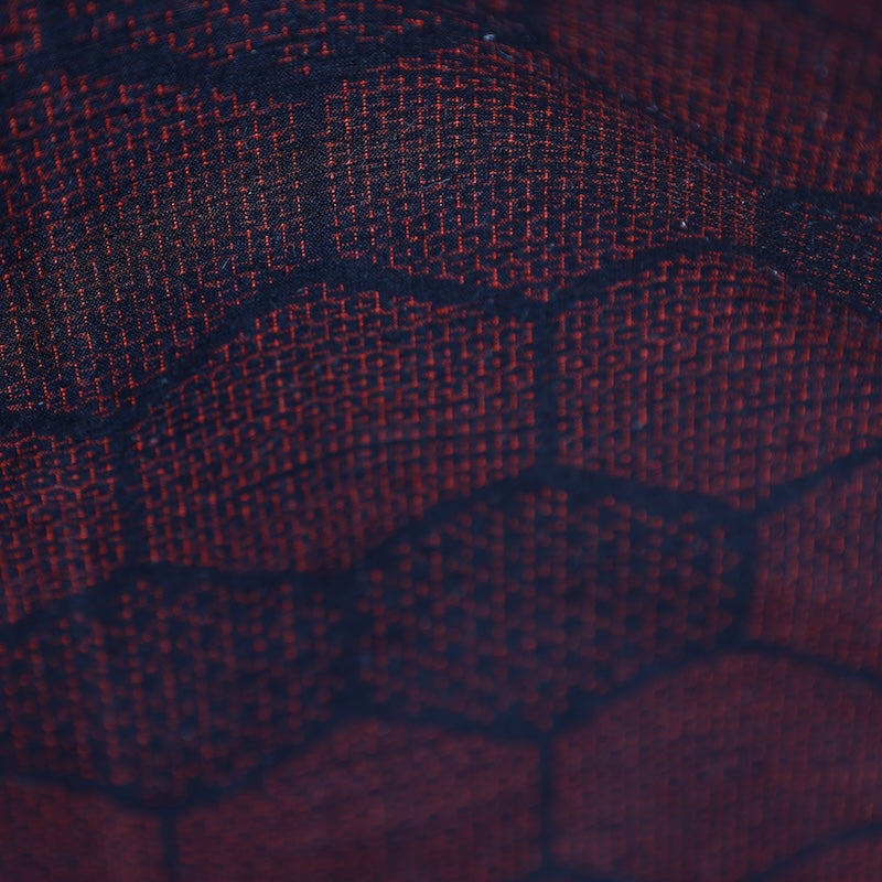 Japanese kimono used <Tsumugi> Lsize  silk 100% /T416