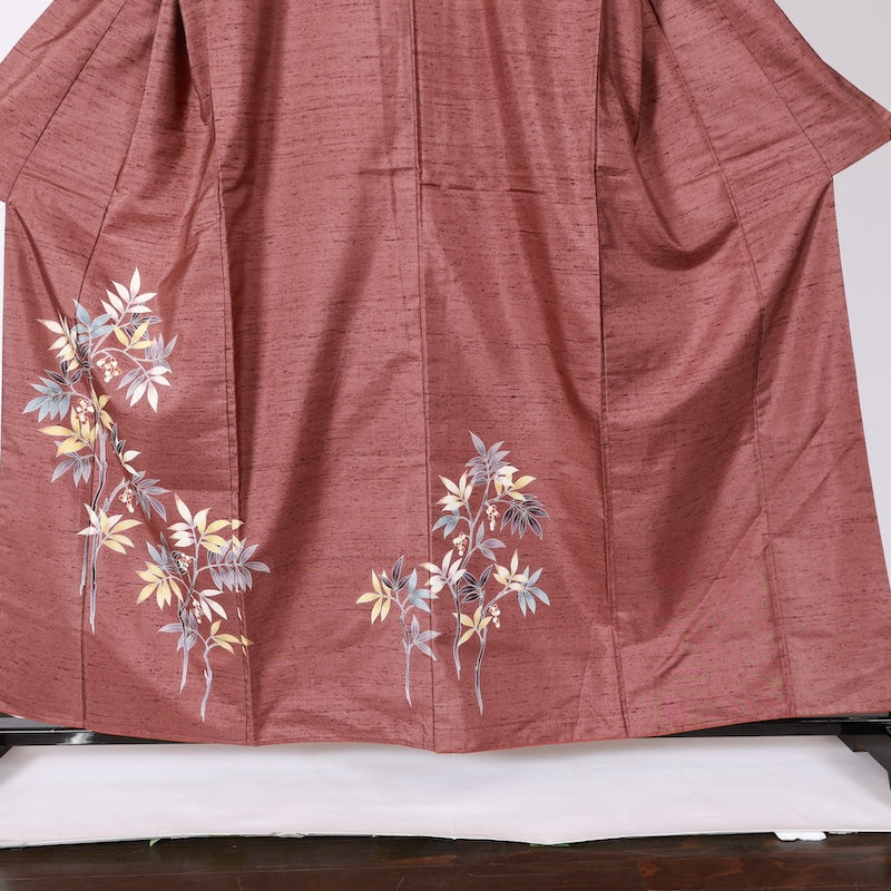 Japanease kimono  Used(Houmongi) L-size 100% silk /K184