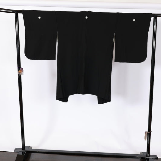 Japanese kimono  Jacket (Haori) L-size 100% silk  / B834