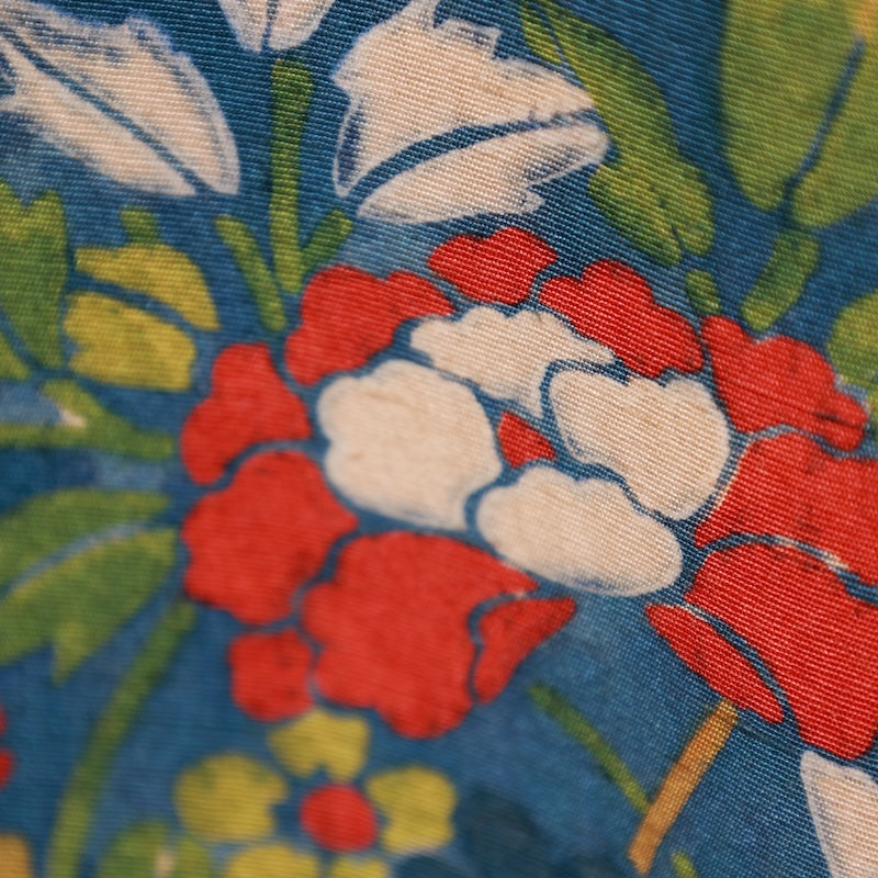 Japanese kimono used <Komon> Lsize  silk 100% /T426