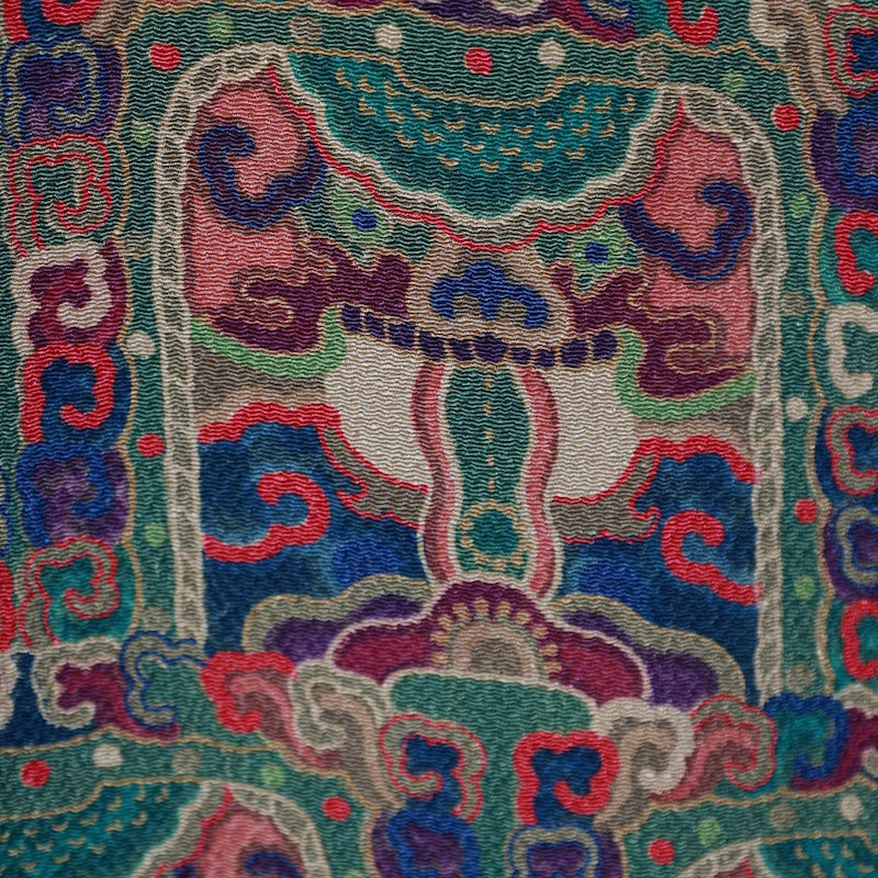 Japanese kimono used <Komon> Lsize  silk 100% /T391
