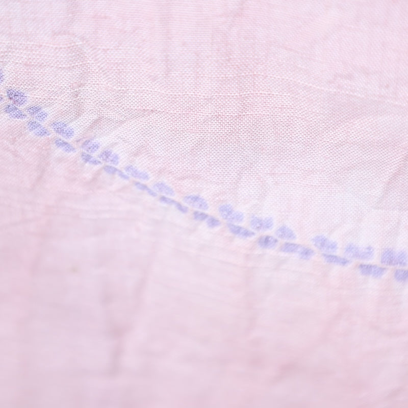 Japanese kimono used <Tsumugi> Lsize  silk 100% /T423
