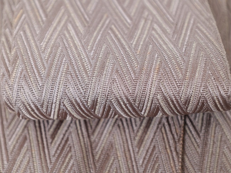 Japanese used Men's sash belt (Kaku-obi) polyester  /B874