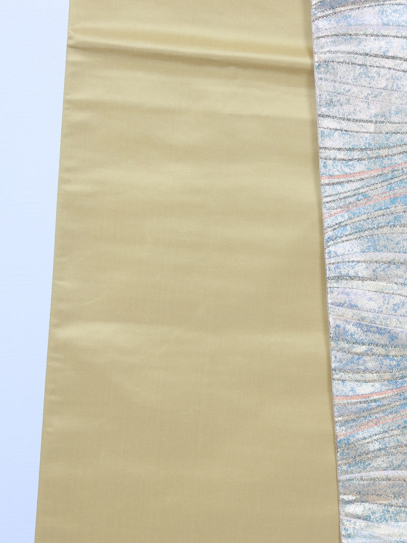 Japanese used sash belt (Hukuro-obi) 100% silk  /B877