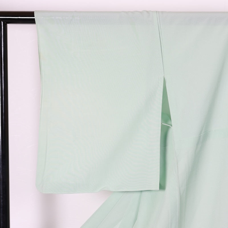 Japanese kimono used summer <houmongi> Msize  silk 100% /T403
