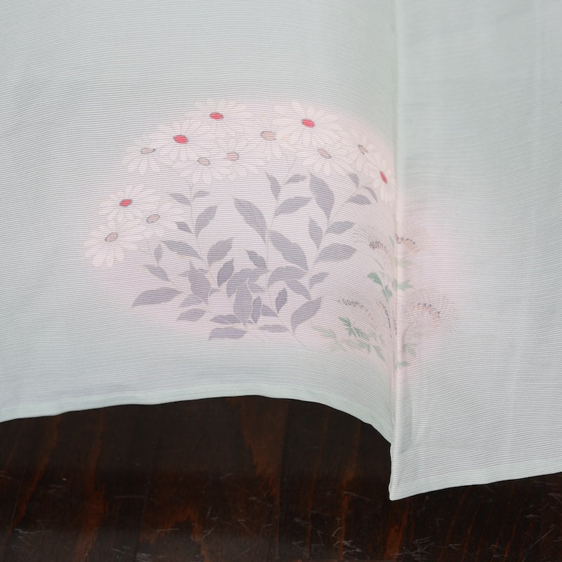 Japanese kimono used summer <houmongi> Msize  silk 100% /T403
