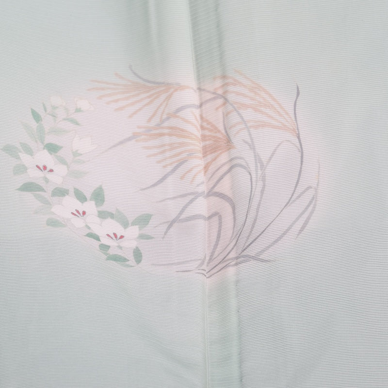 Japanese kimono used summer <houmongi> Msize  silk 100% /T403