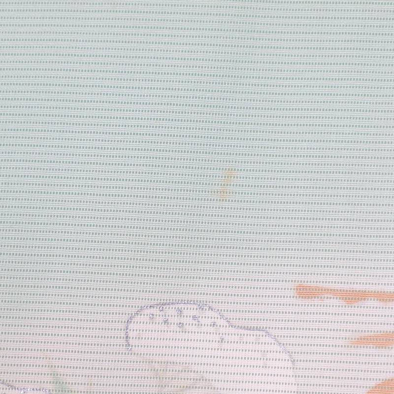 Japanese kimono used summer <houmongi> Msize  silk 100% /T403