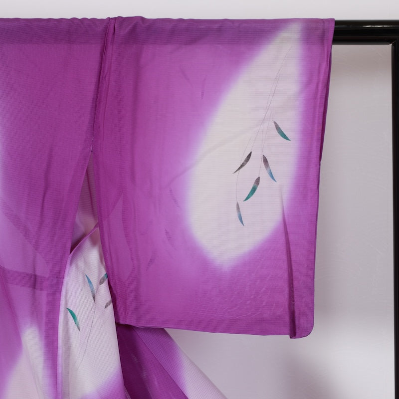 Japanese kimono used <Komon> Msize  polyester /T430