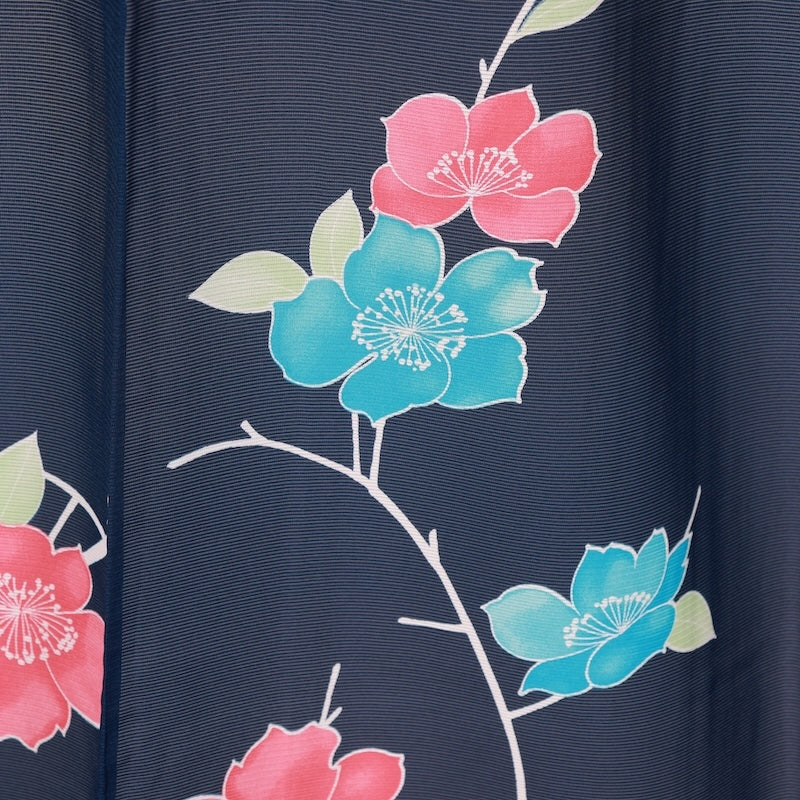 Japanese kimono used <Komon> Msize  polyester /T433