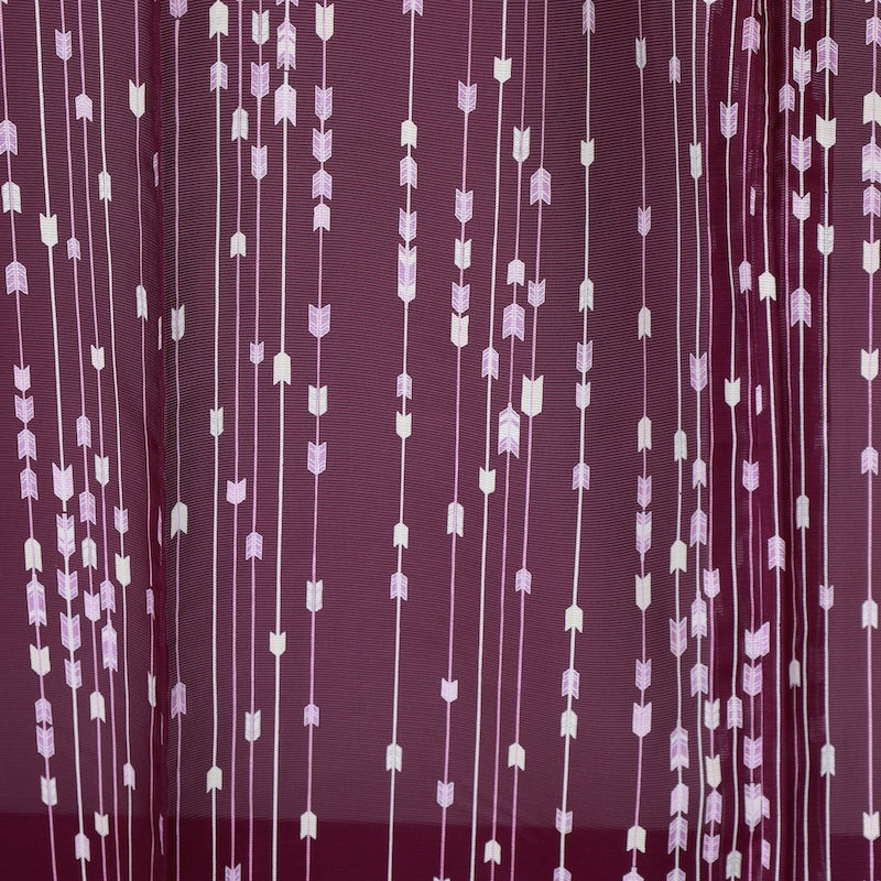Japanese kimono used summer <Komon> Msize  polyester /T431