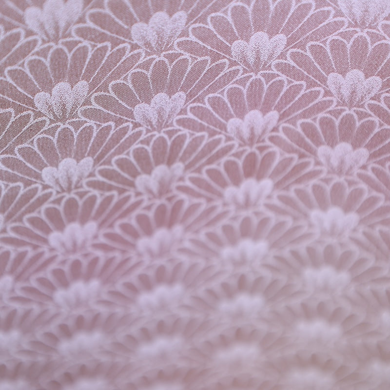 Japanese kimono used <Iromuzi> Msize  silk 100% /T