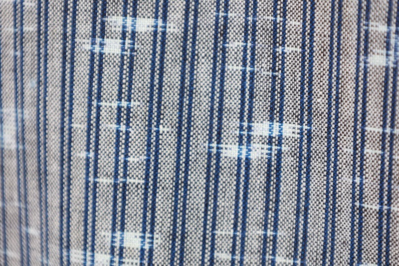 Honba Kururume kasuri (Japan used kimono shōshi-tsuki gurē ai R 141