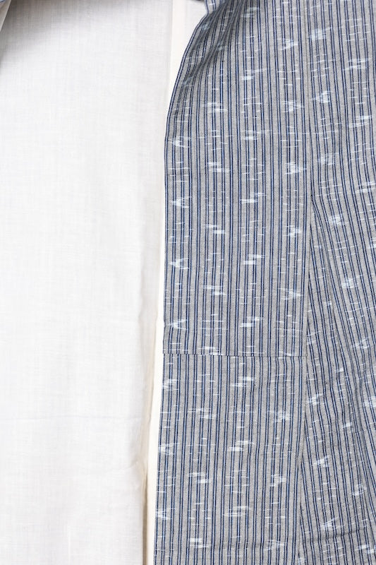 Honba Kururume kasuri (Japan used kimono shōshi-tsuki gurē ai R 141