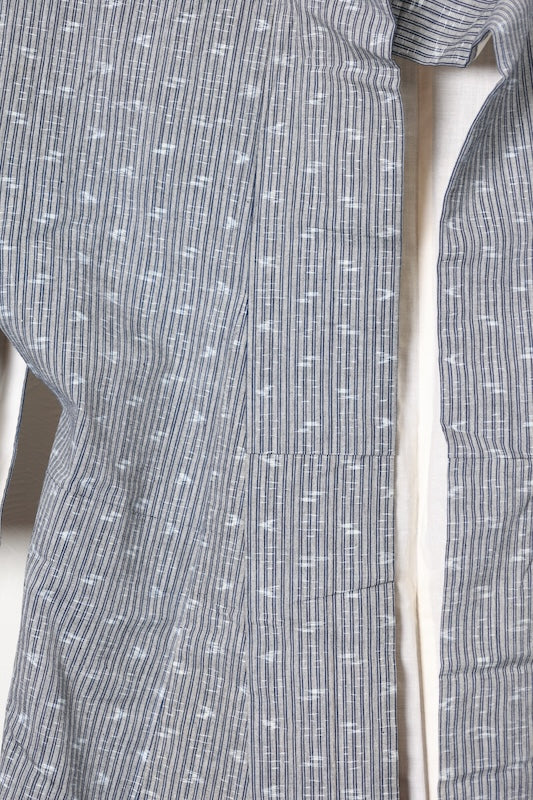 Honba Kururume kasuri (Japan used kimono shōshi-tsuki gurē ai R 141