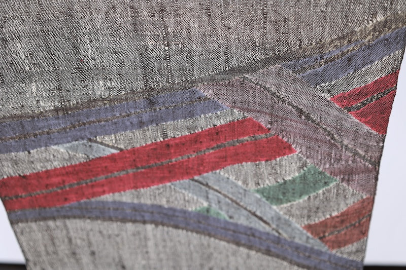 Japanese used sash belt (Nagoya-obi) 100% silk  /B894
