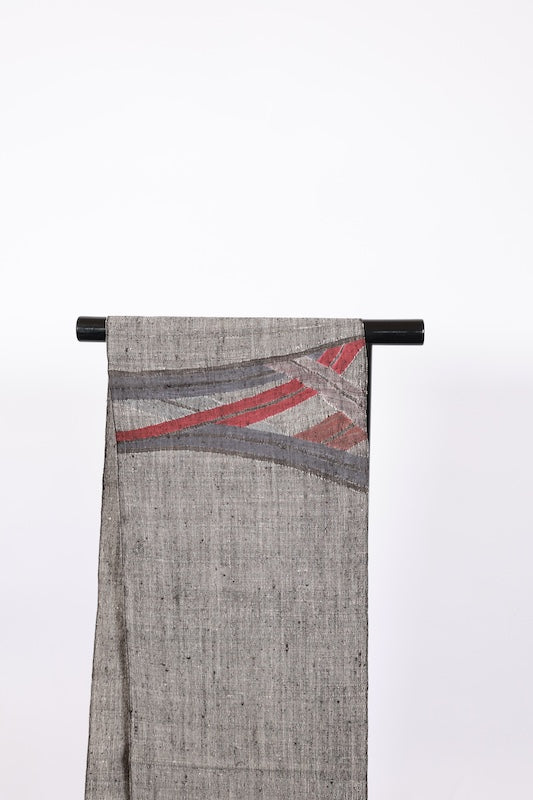 Japanese used sash belt (Nagoya-obi) 100% silk  /B894