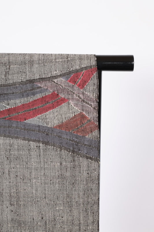 Japanese used sash belt (Nagoya-obi) 100% silk  /B894