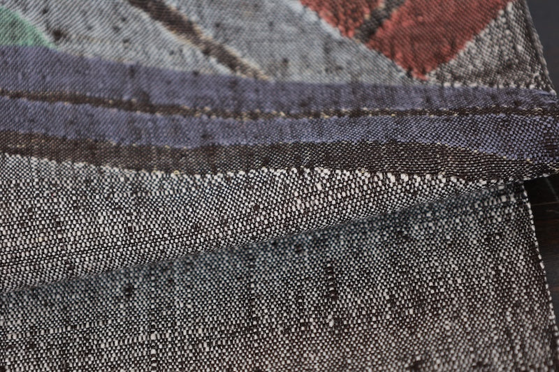 Japanese used sash belt (Nagoya-obi) 100% silk  /B894