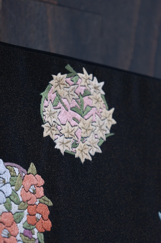 Japanese used sash belt (Nagoya-obi) 100% silk  /B892