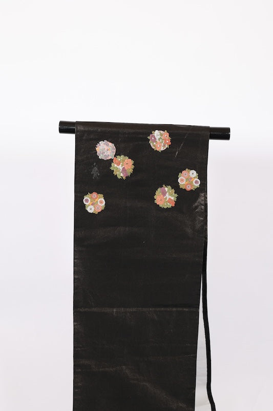 Japanese used sash belt (Nagoya-obi) 100% silk  /B892