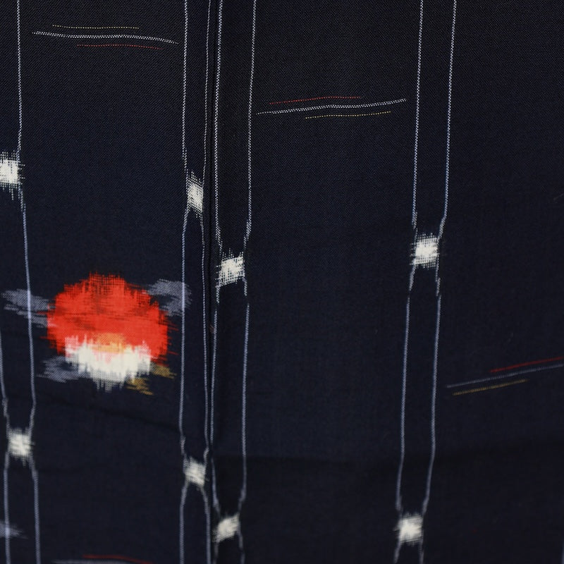 Japanese kimono used <Komon> Msize  wool /T462