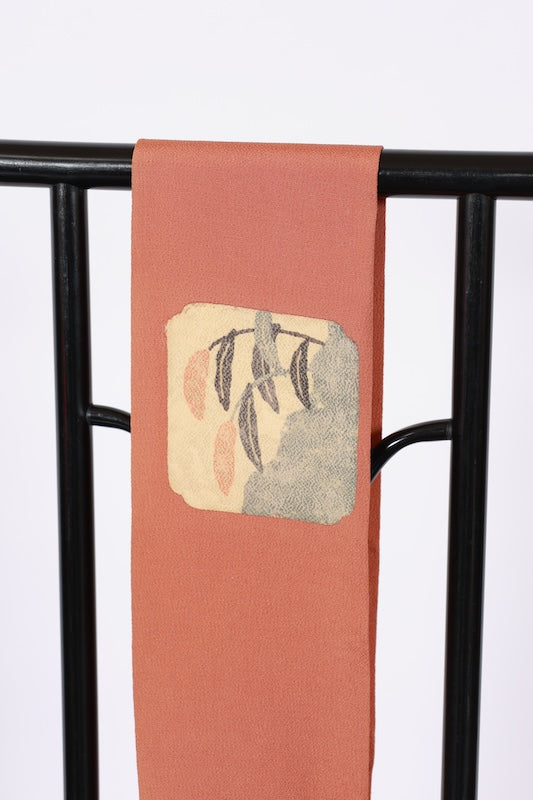 Japanese used sash belt (Nagoya-obi) 100% silk  /B891