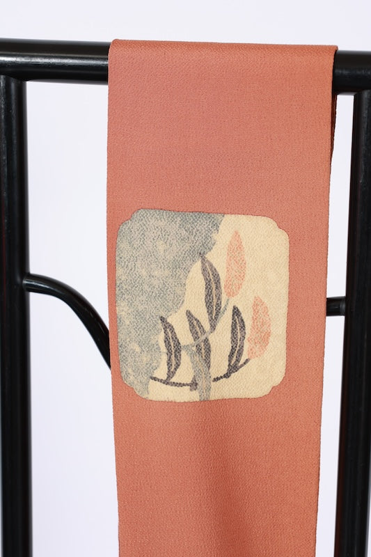 Japanese used sash belt (Nagoya-obi) 100% silk  /B891