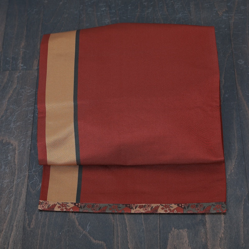Japanese kimono sash belt (Nagoya-obi) 100% silk  / B198