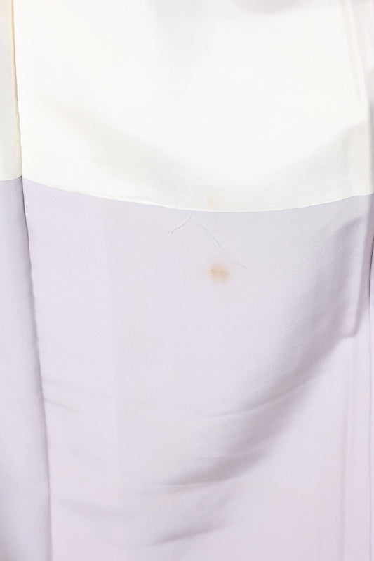 Japan used kimono, purple, green, brown, beige, white, mandarin orange, R160