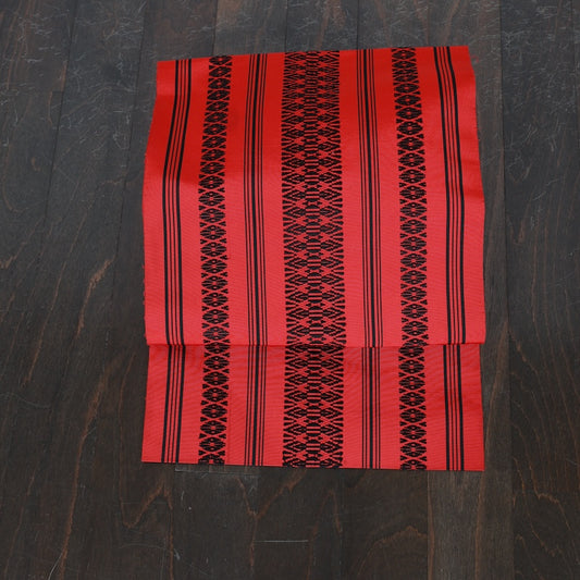 Japanese kimono used sash belt (nagoya obi) polyester  /  T476