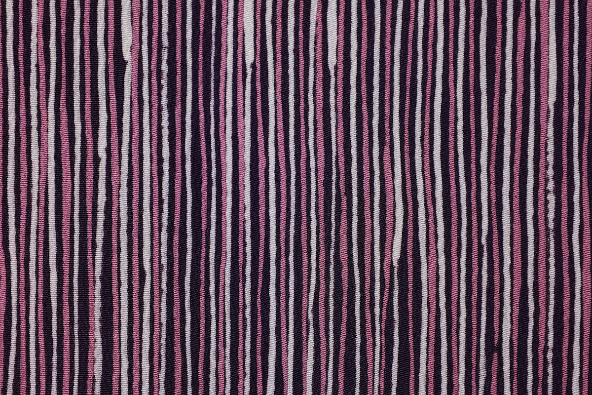 Japanese kimono used <Komon> M-size  silk 100% /B927