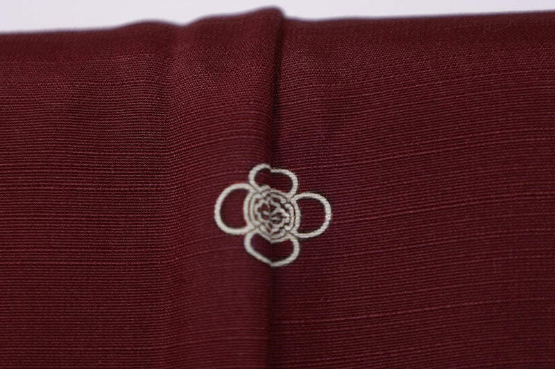 Japanese kimono Unused New <Tsumugi> M-size  silk 100% /B919