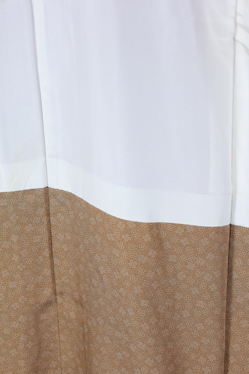 Japanese kimono used <Komon> L-size  silk 100% /B975