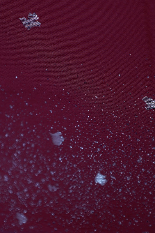 Japanese kimono used <irtome> L-size  silk 100% /B1462