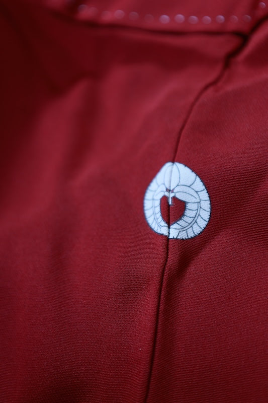 Japanese kimono used <irtome> L-size  silk 100% /B1462