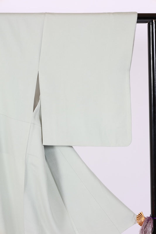 Japanese kimono used <irtome> M-size  silk 100% /B1459