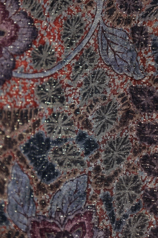 Japanese kimono New <komon> M-size  silk 100% /B1461