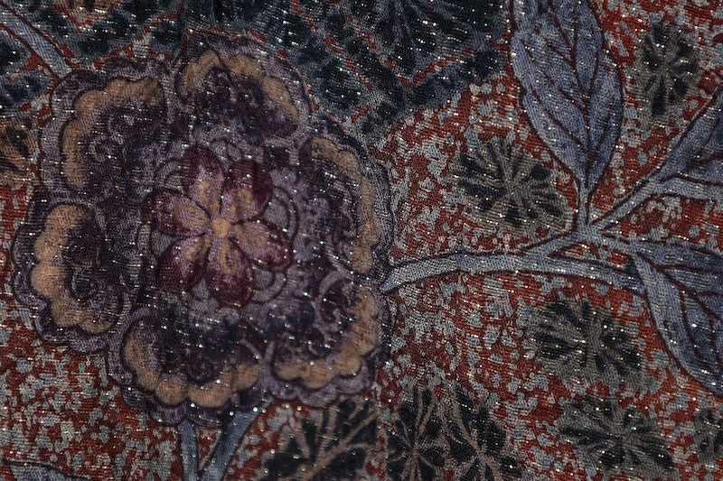 Japanese kimono New <komon> M-size  silk 100% /B1461