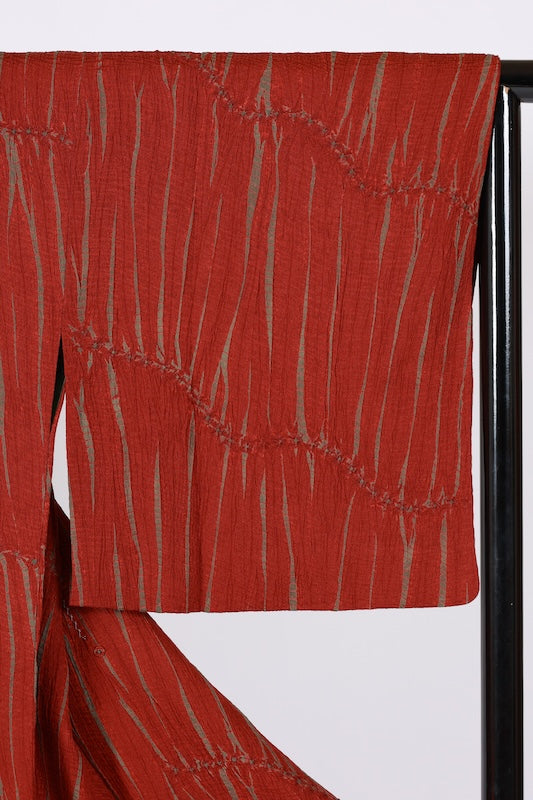 Japanese  A coat used    silk 100% /B1