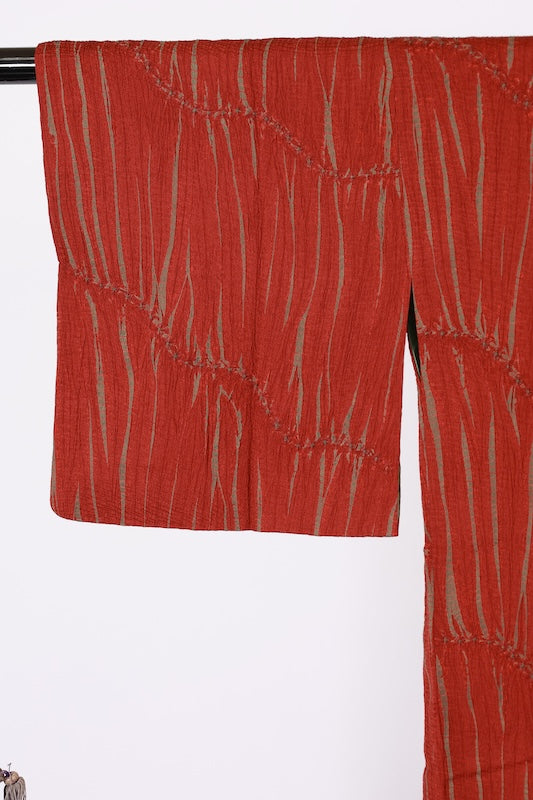 Japanese  A coat used    silk 100% /B1