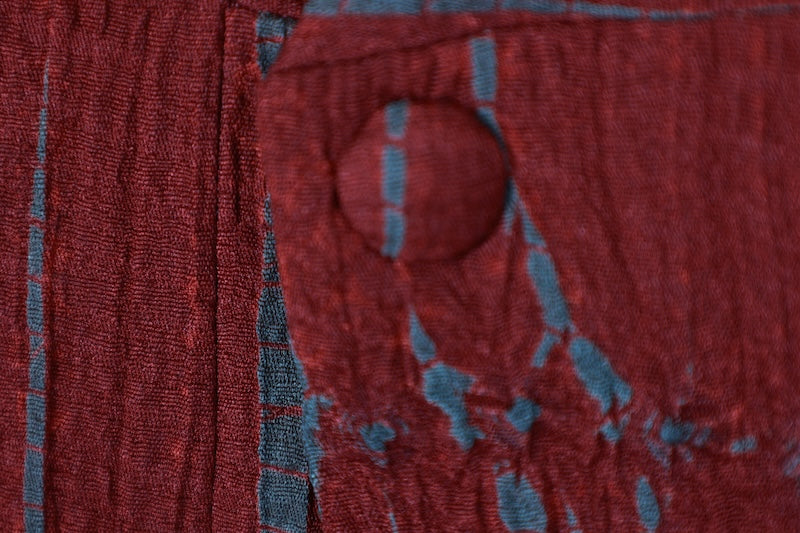Japanese  A coat used    silk 100% /B1