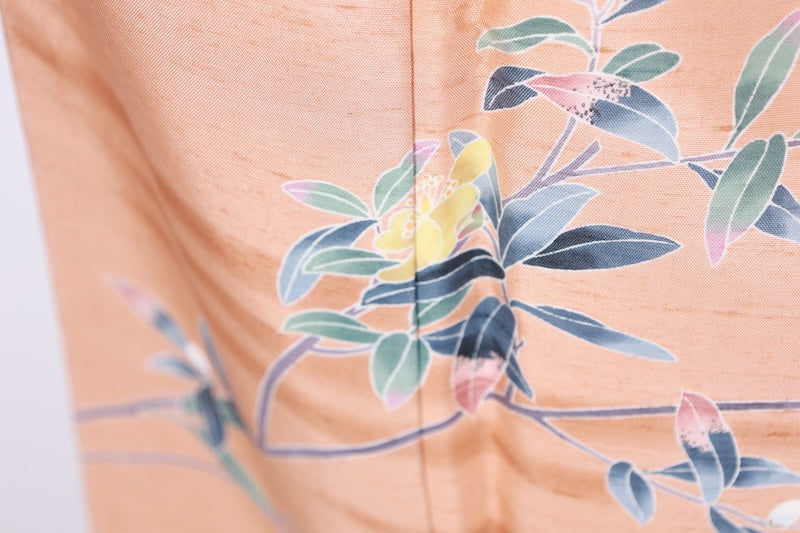 Japanese kimono New <houmongi> M-size  silk 100% /B1452