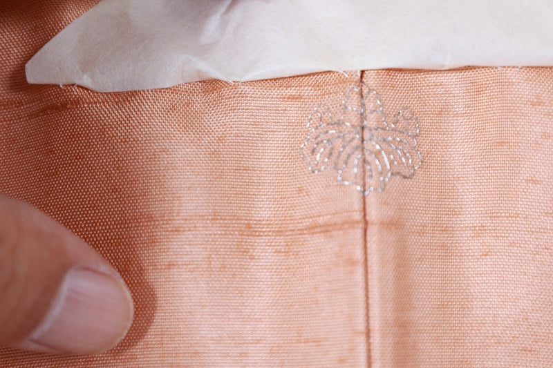 Japanese kimono New <houmongi> M-size  silk 100% /B1452