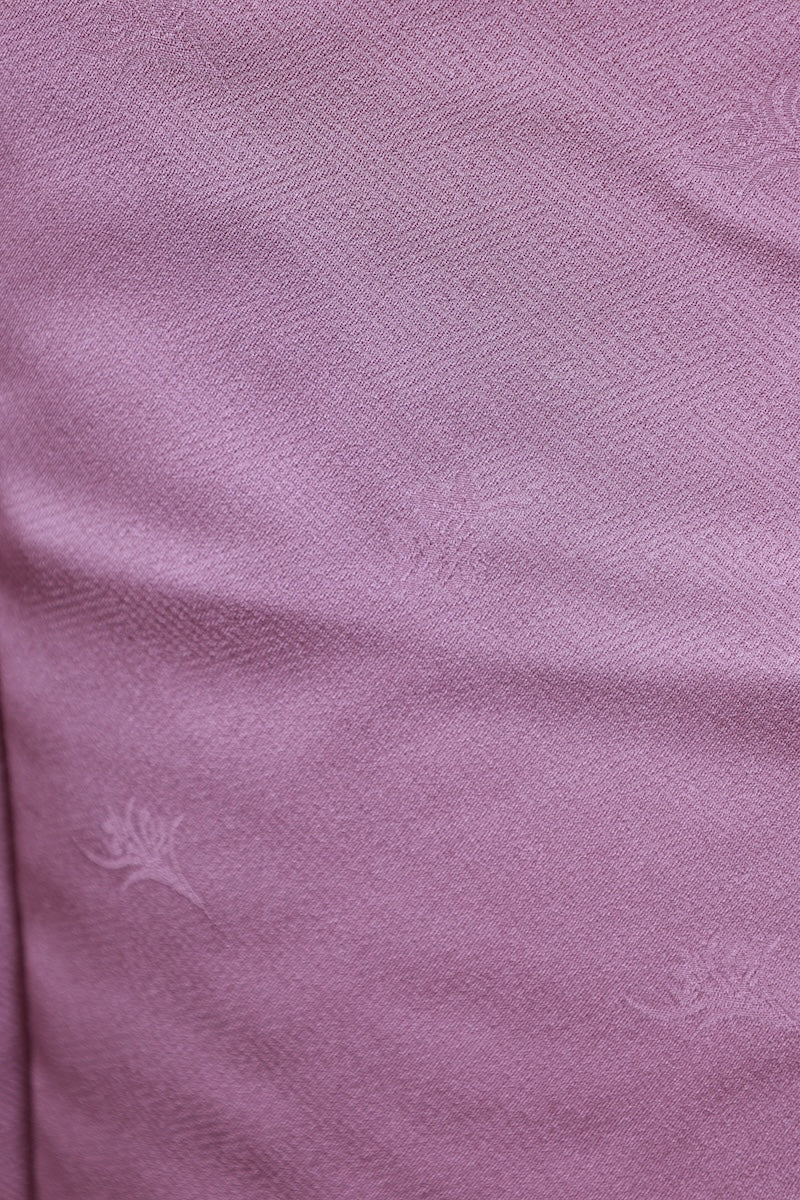 Japanese kimono Unused  New <Iromuzi> M-size  silk 100% /B962