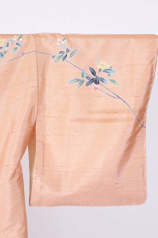 Japanese kimono New <houmongi> M-size  silk 100% /B1452